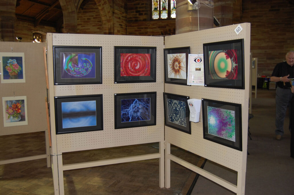A selection of the work shown at the recent Christ Church Art Exhibition in Waterloo.